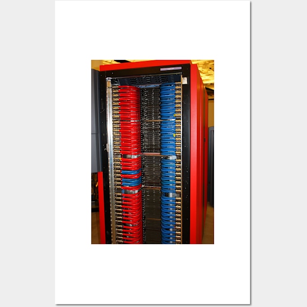 A Piece of Cray Supercomputer, Computer History Museum, Mountain View, California Wall Art by IgorPozdnyakov